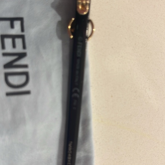 FENDI Acetate F Is Fendi FF Sunglasses FF 0310/F/S Black - Picture 12 of 13